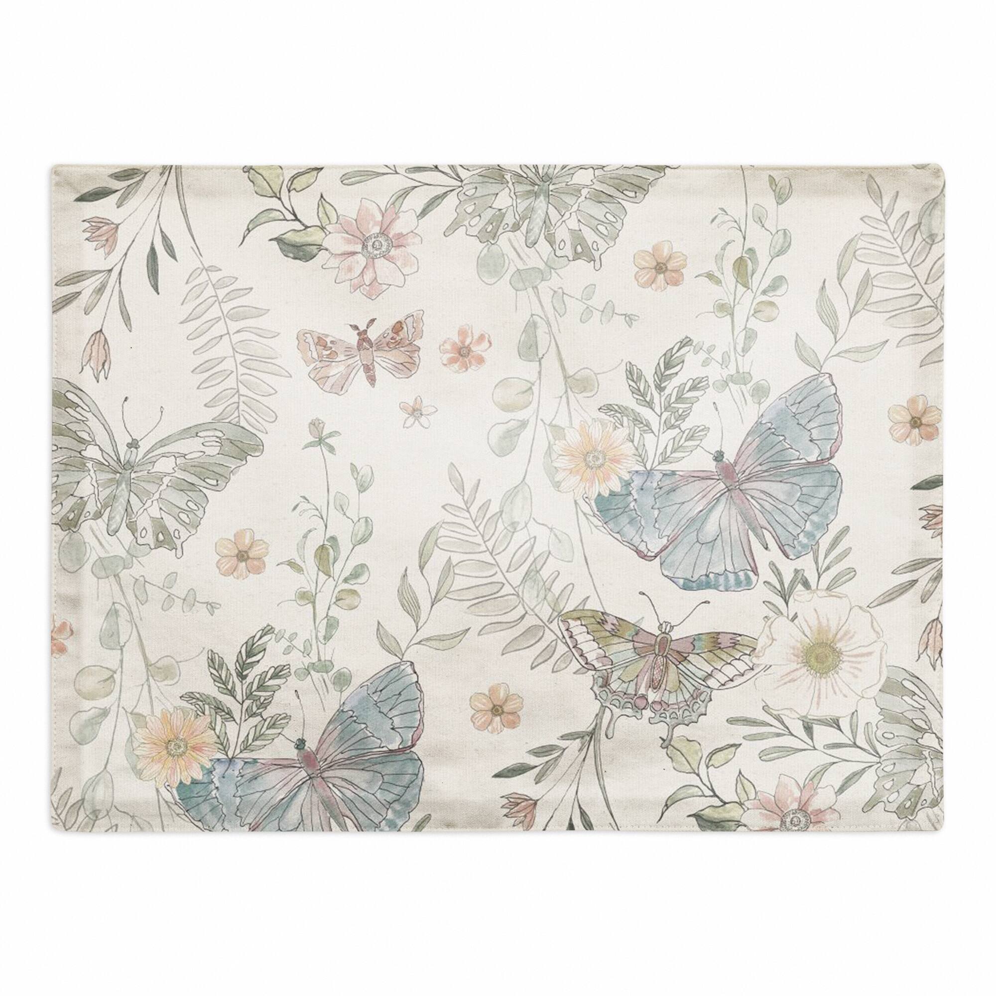 Butterflies Cotton Twill Placemat